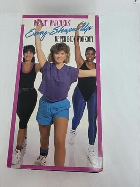 Weight Watchers Easy Shape Up Upper Body Workout VHS 1991